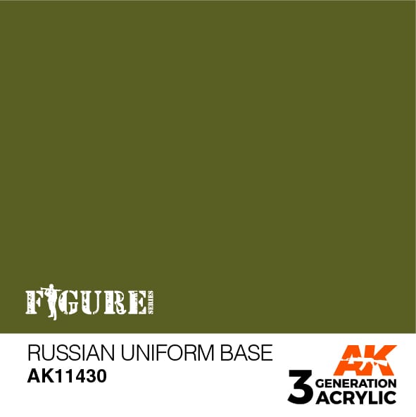 AK Interactive 3G Russian Uniform Base | 8435568310964