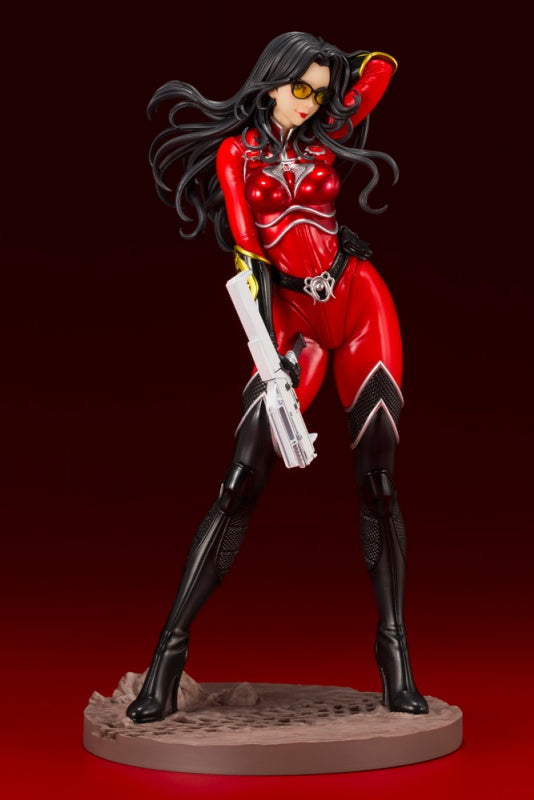 Kotobukiya 1/7 G.I. Joe Baroness The Crimson Strike Team Bishoujo Statue, Printed and Assembled Figure Kit (Limited Version) | 190526024847