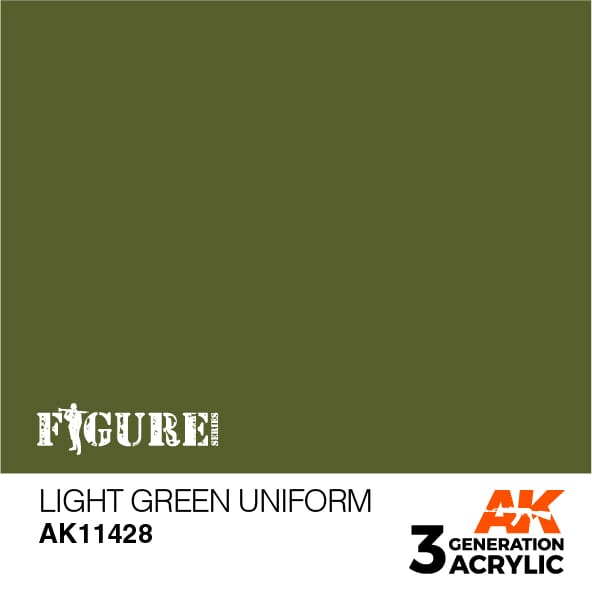 AK Interactive 3G Light Green Uniform | 8435568310940