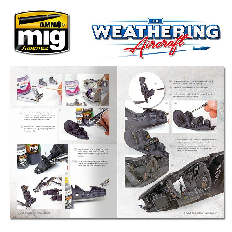 Ammo Mig The Weathering Aircraft Issue 07: Interiors (English) | 8432074052074