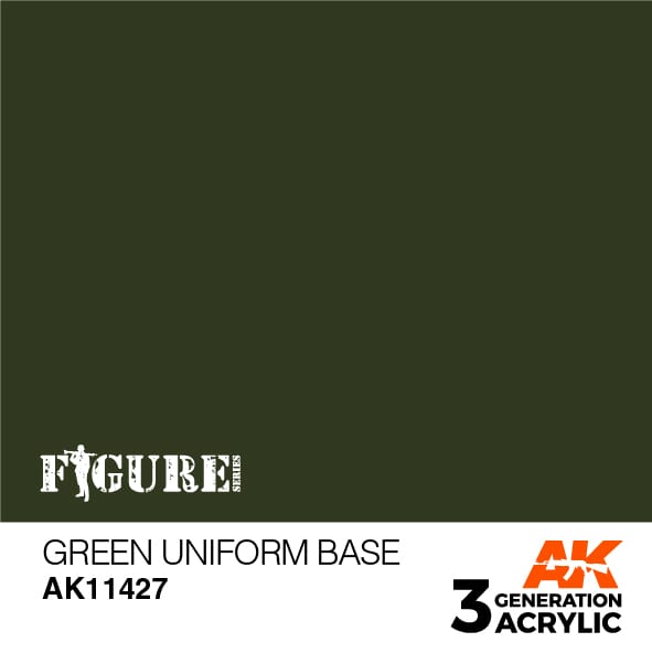 AK Interactive 3G Green Uniform Base | 8435568310933