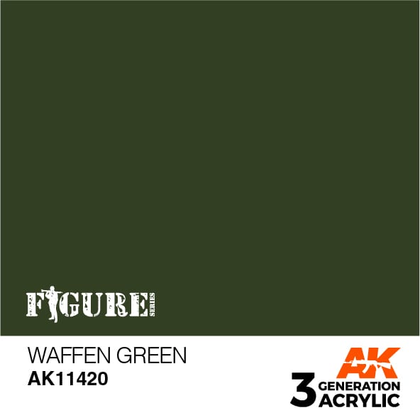 AK Interactive 3G Waffen Green | 8435568310865