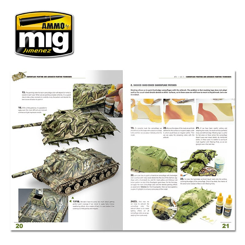 Ammo Mig Encyclopedia of Armour Modelling Techniques - Vol. 3: Camouflages (English) | 8432074061526