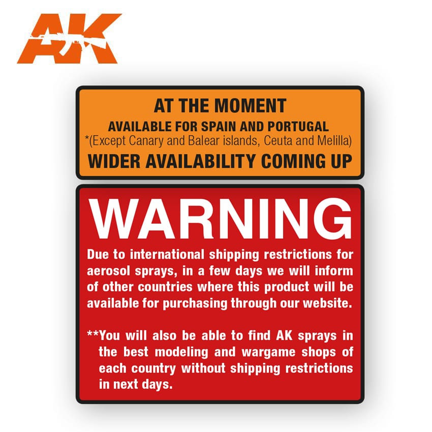 AK Interactive Semi-Gloss Varnish Spray (USA) 400ML | 8435568300514