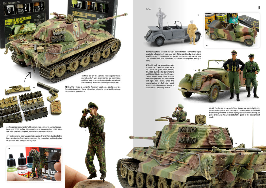 AK Interactive WWII German Most Iconic SS Vehicles Vol.2 | 8435568309319