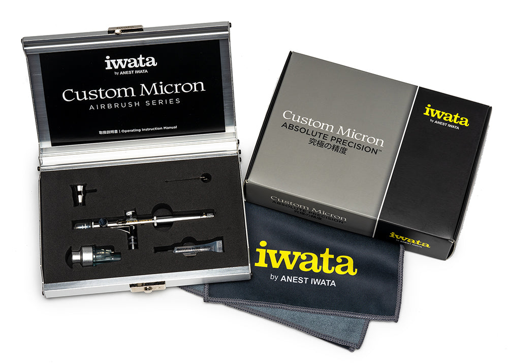 IWATA Custom Micron CM-SB Side Feed Dual Action Airbrush | 734748051610