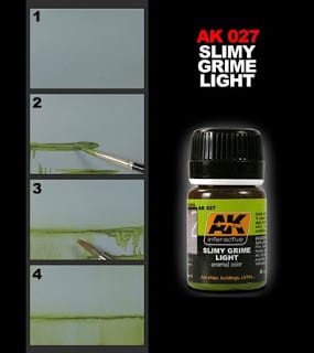 AK Interactive Slimy Grime Light | 8436535570275