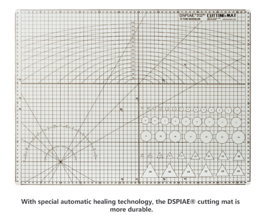 DSPIAE A2 Cutting Mat | 6970845560127