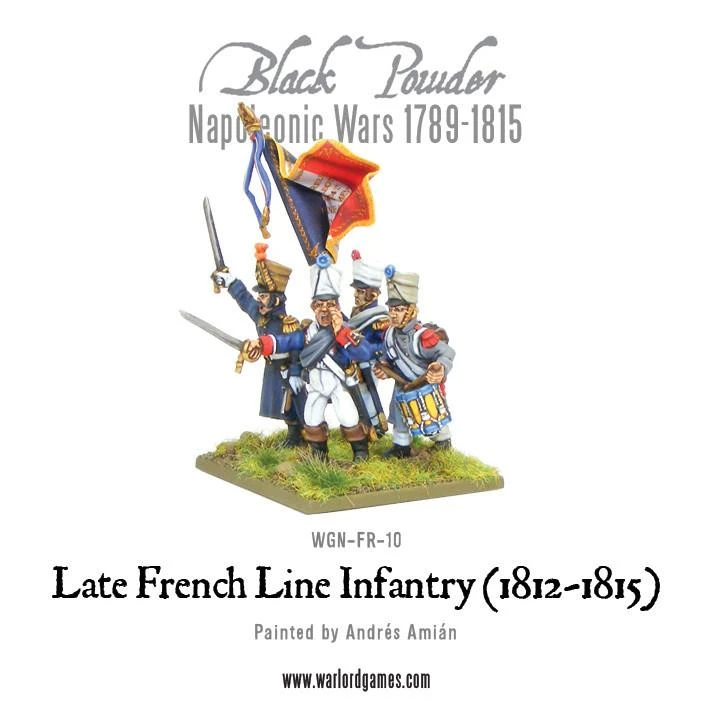 Black Powder Late French Line Infantry (1812-1815) Revised | 5060393703570