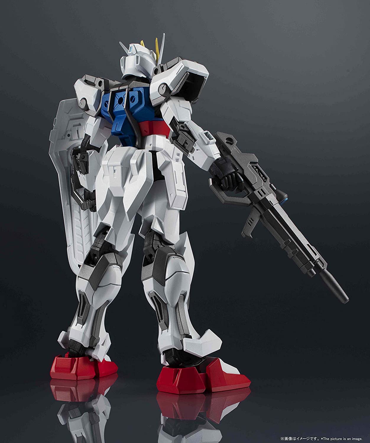 Bandai GAT-X105 Strike Gundam 'Mobile Suit Gundam SEED', Bandai Gundam Universe (5.9 Inch approx) | 851365007551