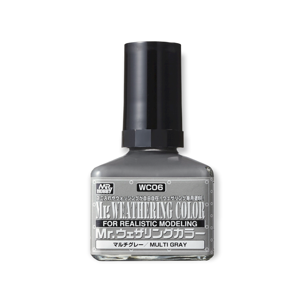 Mr Hobby Mr. Weathering Color - Multi Gray - 40ml | 4973028112160