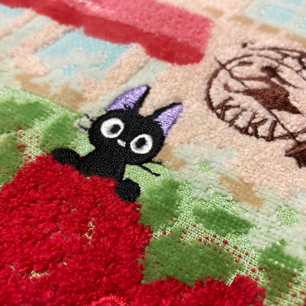Marushin Jiji Flower Maison Mini Towel 'Kiki's Delivery Service' | 4992272546309