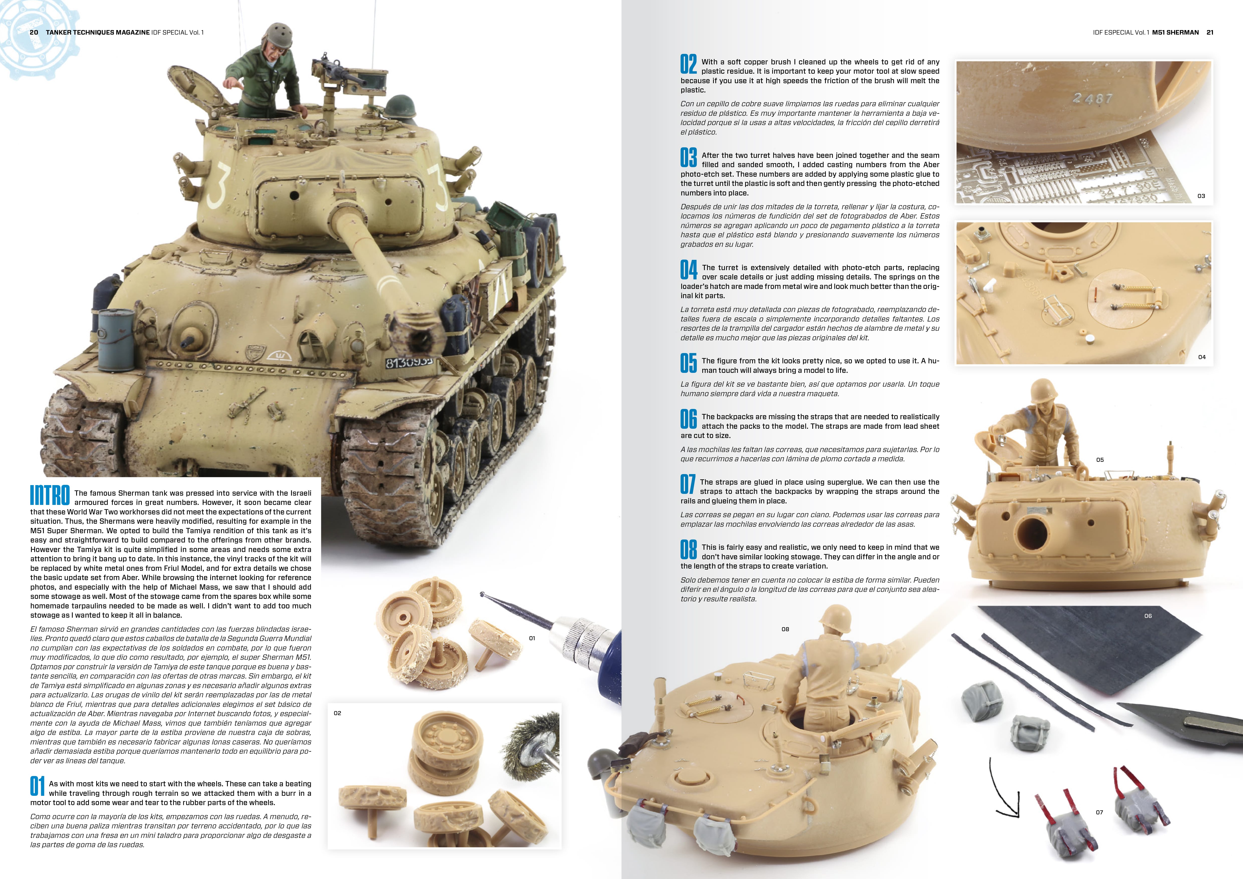AK Interactive TANKER Special 'IDF Vol.1' - Bilingual