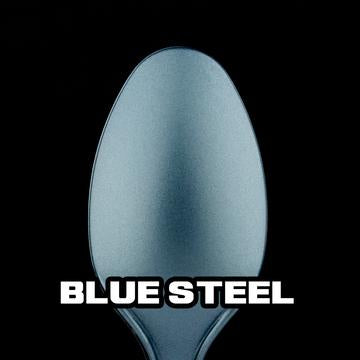 Turbo Dork Blue Steel Metallic Acrylic Paint 20ml Bottle | 631145994451