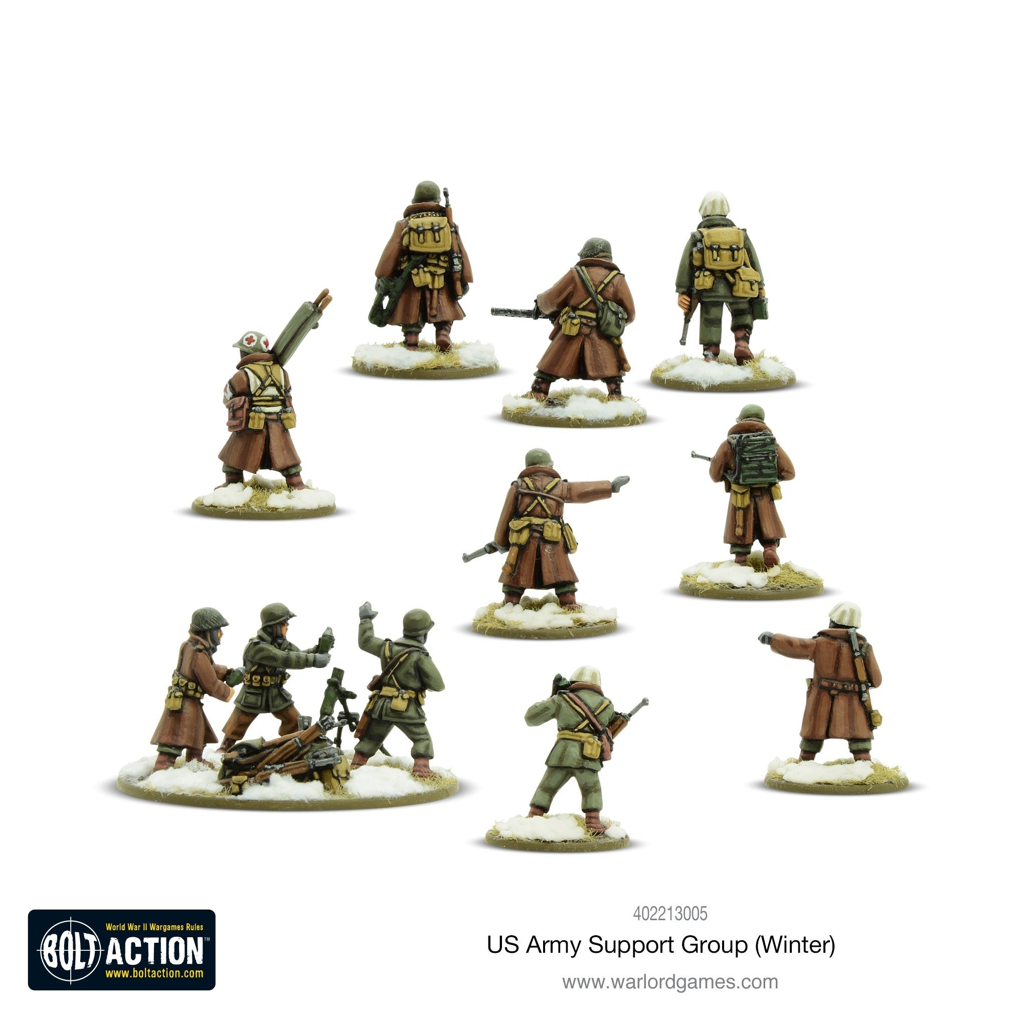 Bolt Action US Army Winter Support Group | 5060572504851