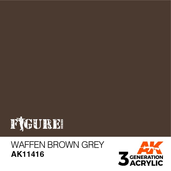 AK Interactive 3G Waffen Brown Grey | 8435568310827