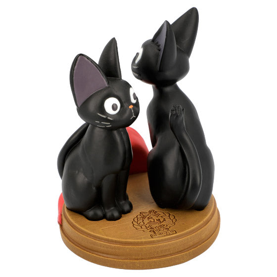 Benelic Jiji and Stuffed Plush Jiji Statue Desk Clock "Kiki's Delivery Service" | 4990593317424
