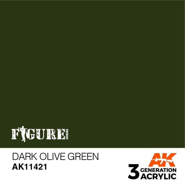 AK Interactive 3G Dark Olive Green | 8435568310872