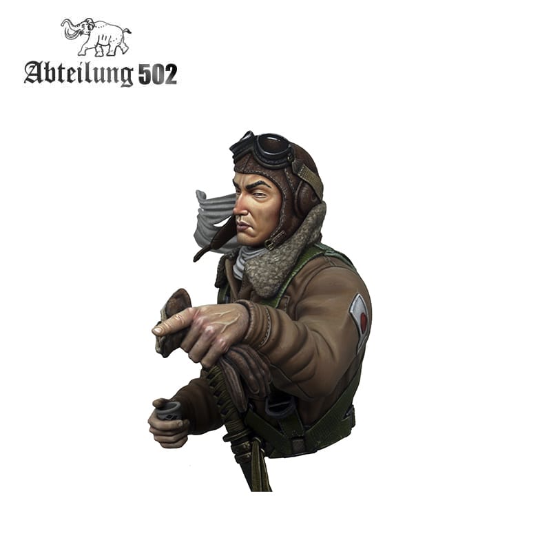 Abteilung502 1/10 The Last Sake Imperial Japanese Fighter Pilot Figure Kit | 8435568309098
