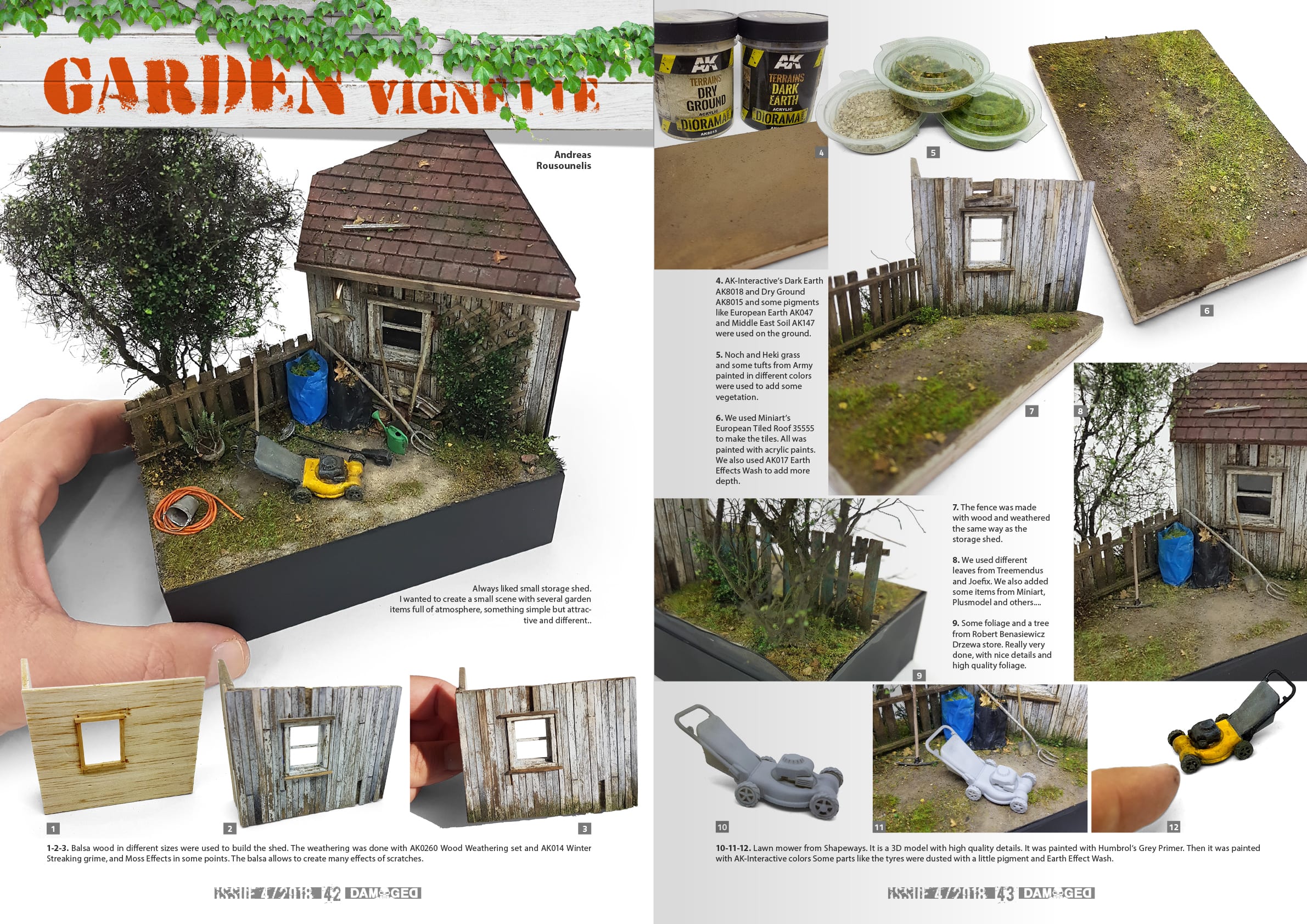 Abteilung502 DAMAGED, Worn and Weathered Models Magazine - 04 (English) | 8436564927385