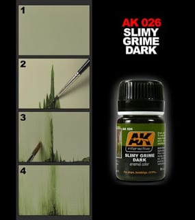 AK Interactive Slimy Grime Dark | 8436535570268