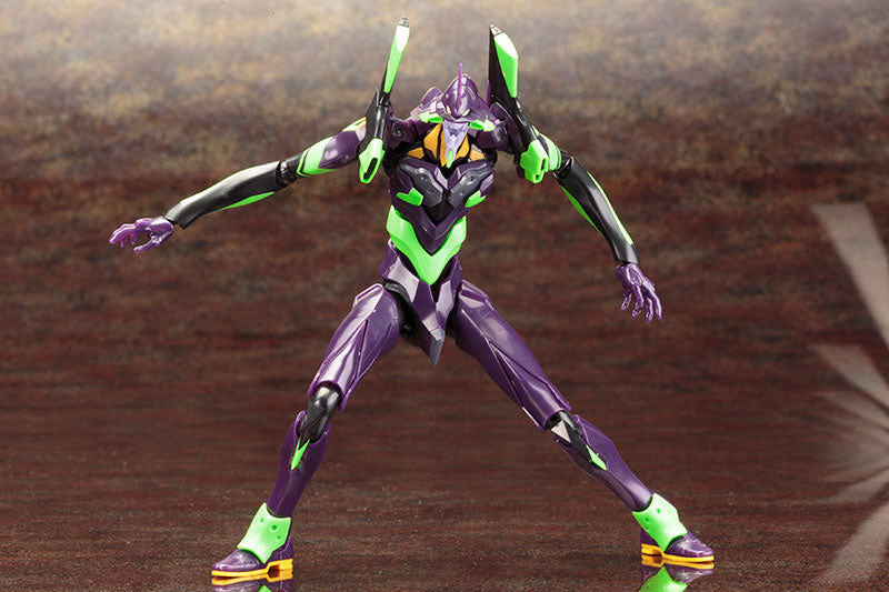 Kotobukiya 1/400 Evangelion Test Type-01 Night Combat Ver. Action Figure Kit | 190526037205