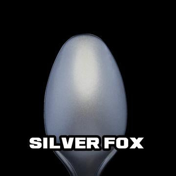 Turbo Dork Silver Fox Metallic Acrylic Paint 20ml Bottle | 631145995014