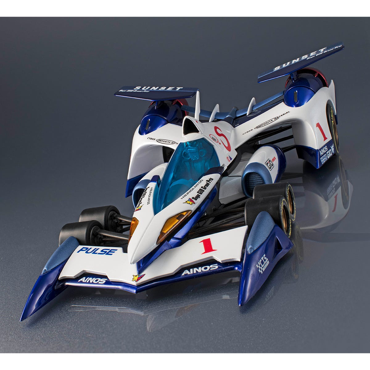 Megahouse Cyber Formula Sin v Asurada AKF-0/G (Livery Special Edition ) 'Cyber Formula', Variable Action Future GPX | 4535123831805
