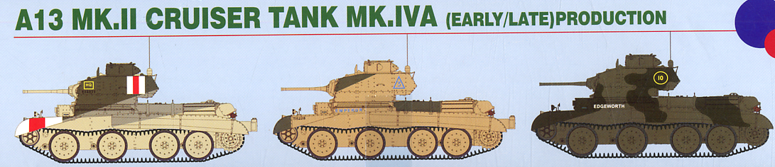 Bronco Models 1/35 A13 Mk.II Cruiser Tank Mk.IVA (Early/Late) Production | 4544032659578