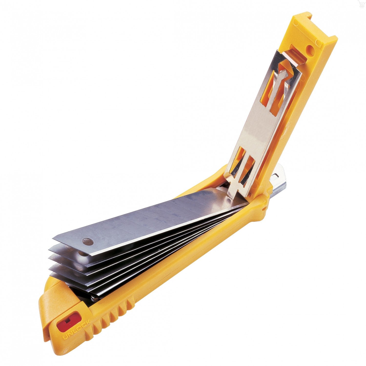 OLFA 18mm PL-1 Pro-Load Multi-Blade Auto-Load Utility Knife | 91511600414