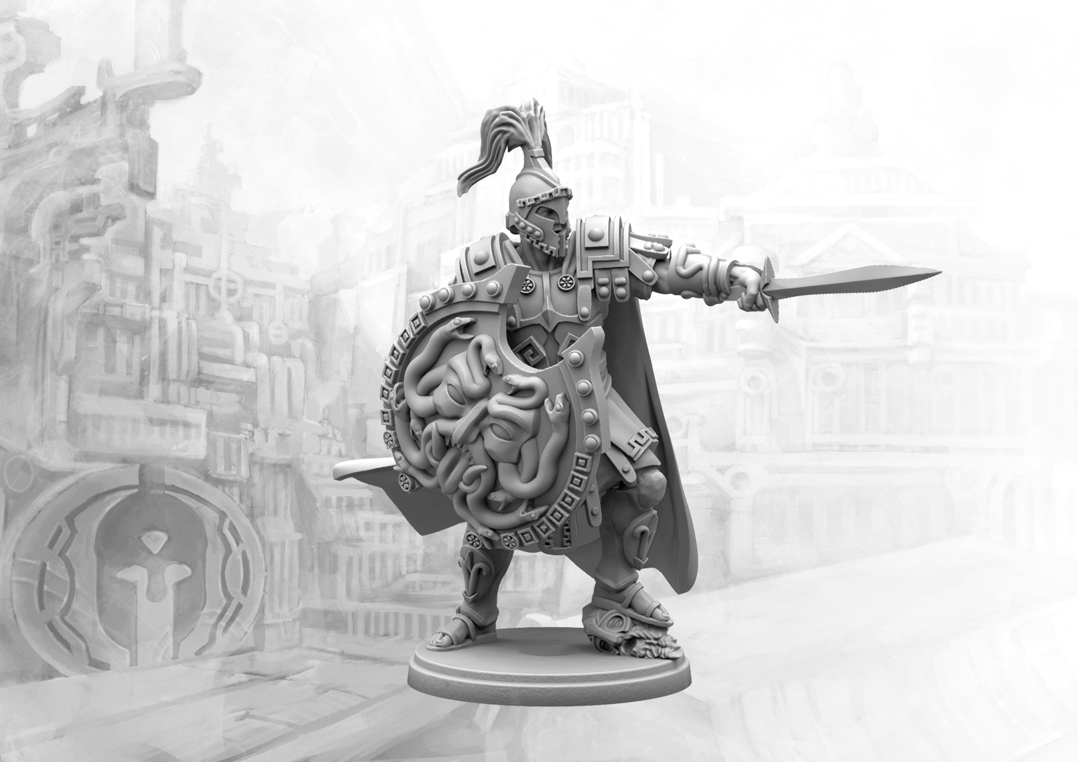 Conquest, City States - Lochagos (Officer) (PBCS704) | 5213009015653