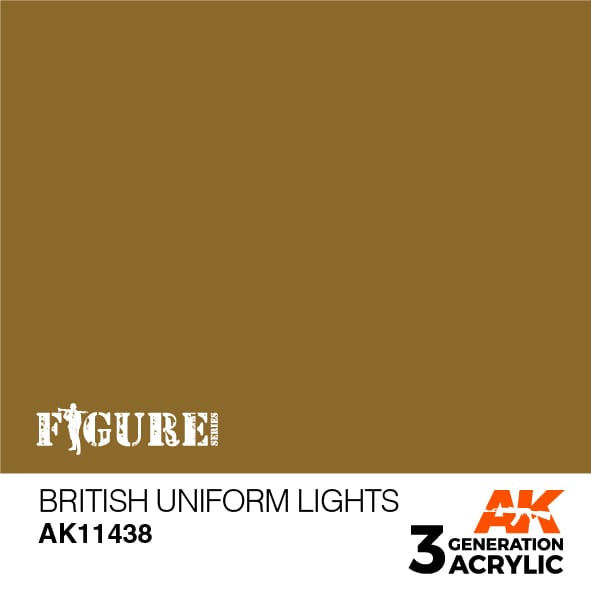 AK Interactive 3G British Uniform Lights | 8435568311046