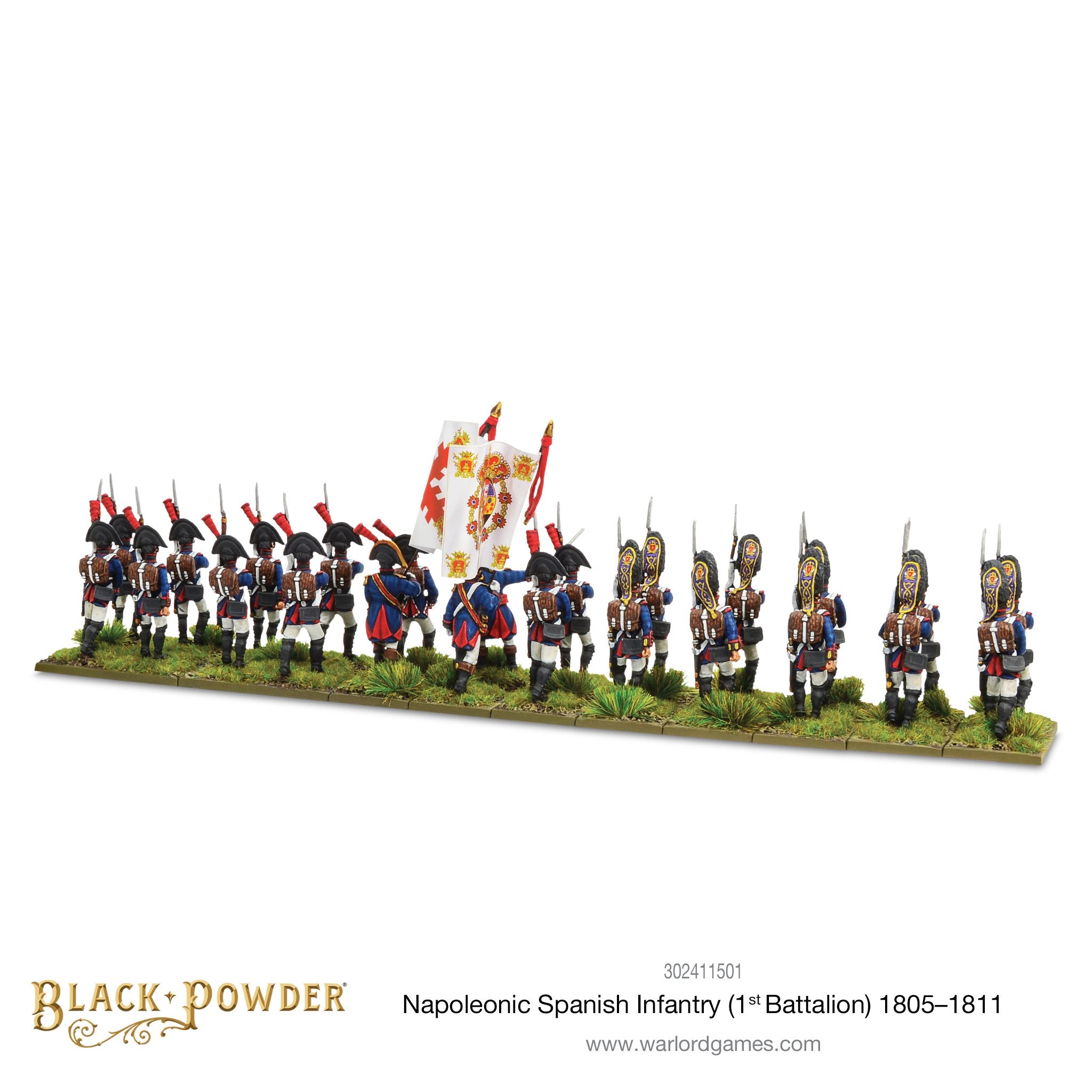 Black Powder Napoleonic Spanish Infantry (1st Battalion) 1805-1811 | 5060572508002