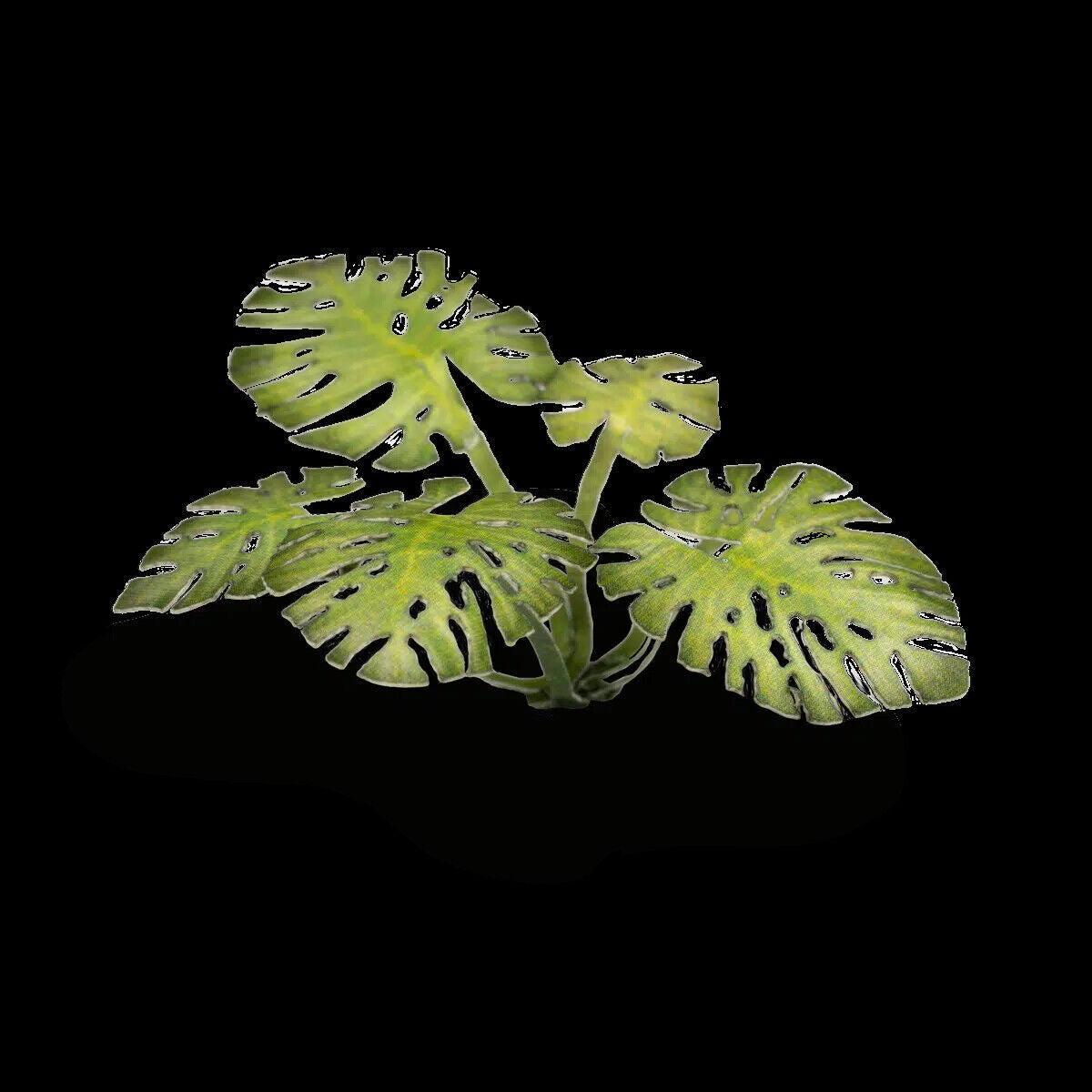 Gamers Grass Static Tuft Laser Plants - Monstera | 738956790002