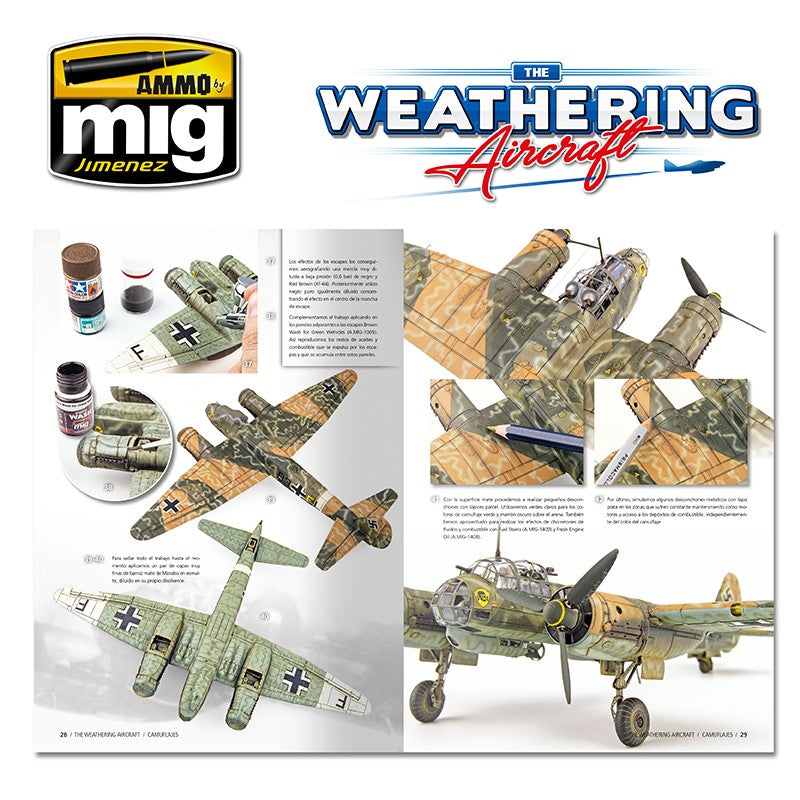 Ammo Mig The Weathering Aircraft Issue 06: Camouflage (English) | 8432074052067