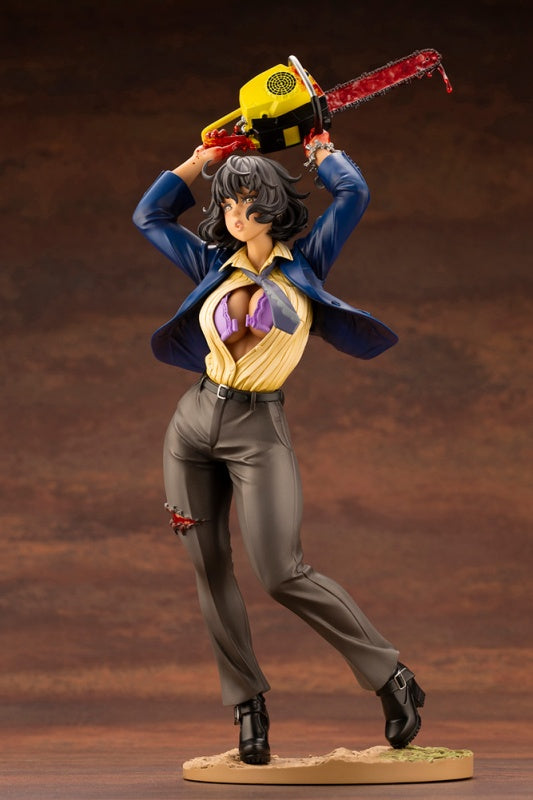 Kotobukiya 1/7 The Texas Chainsaw Massacre: Leatherface Chainsaw Dance Bishoujo Statue | 190526022102