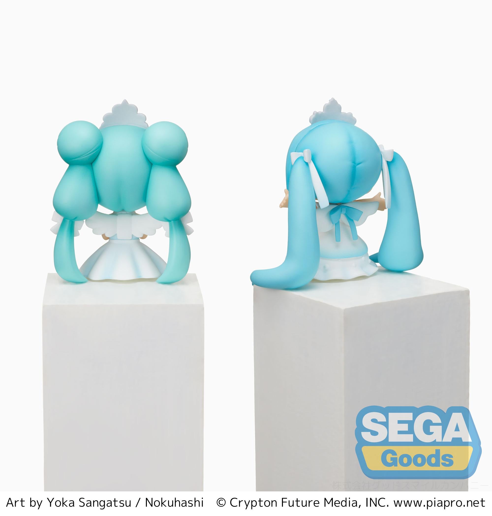 Hatsune Miku Series Miku 15th Anniversary Ver. MP Perching Mini Figure | 4580779501169