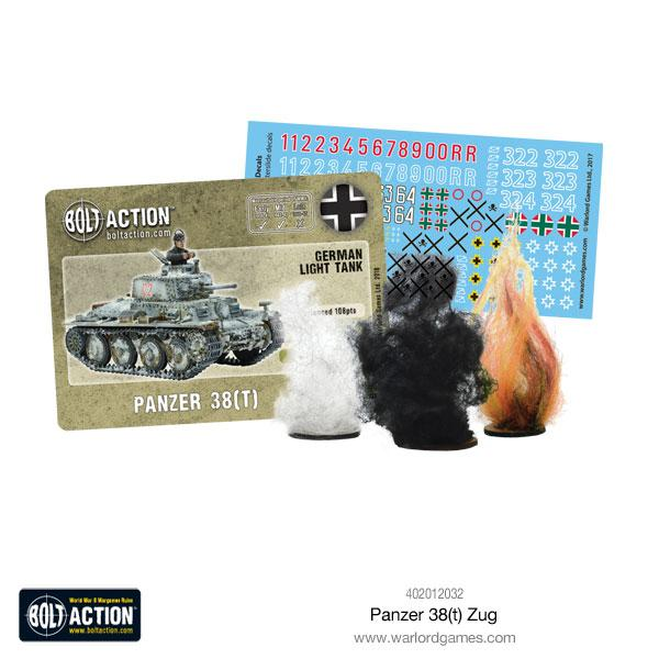 Bolt Action Panzer 38(T) ZUG | 5060393709121