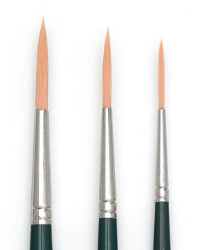 Da Vinci NOVA Series 122, hobby brush flat, finest golden synthetic fibre, Size:1 | 4017505012618