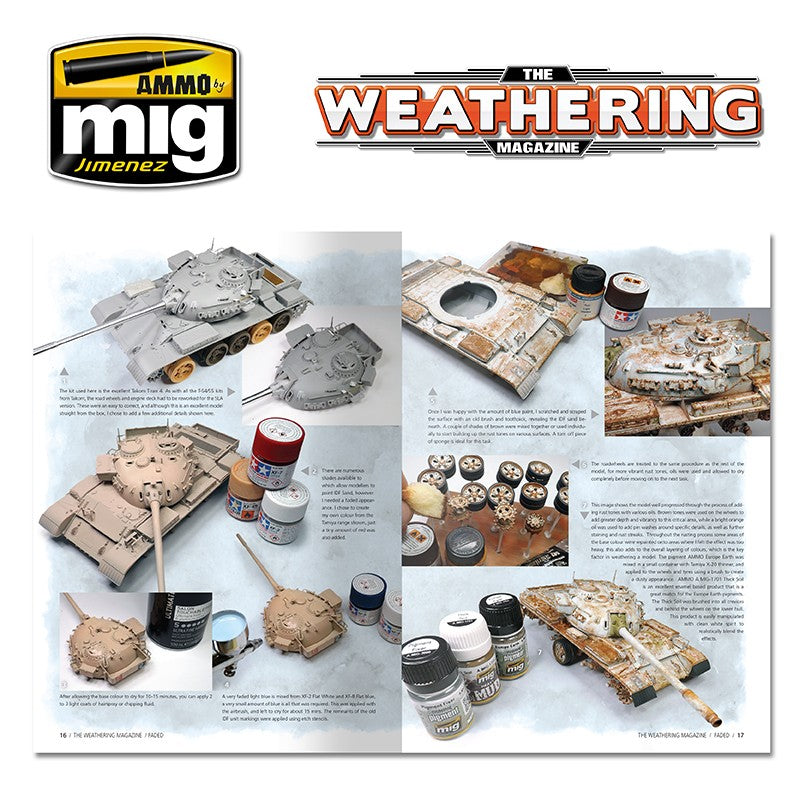 Ammo Mig The Weathering Magazine No 21: Faded (English) | 8432074045205