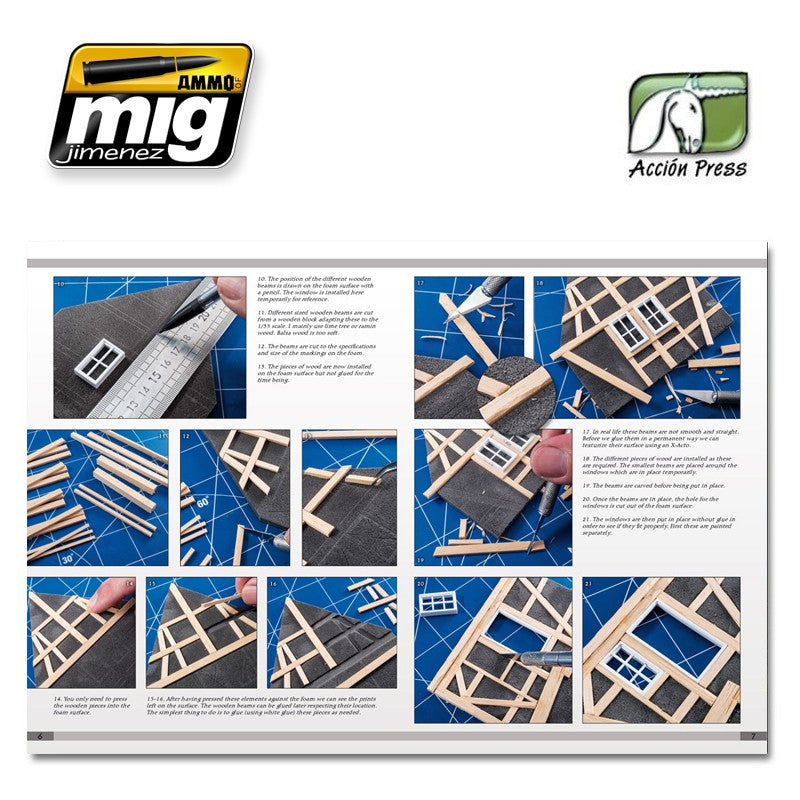 Ammo Mig Landscapes of War Dioramas Vol. 3 Rural Enviroments - The Greatest Guide (English) | 9788495464934