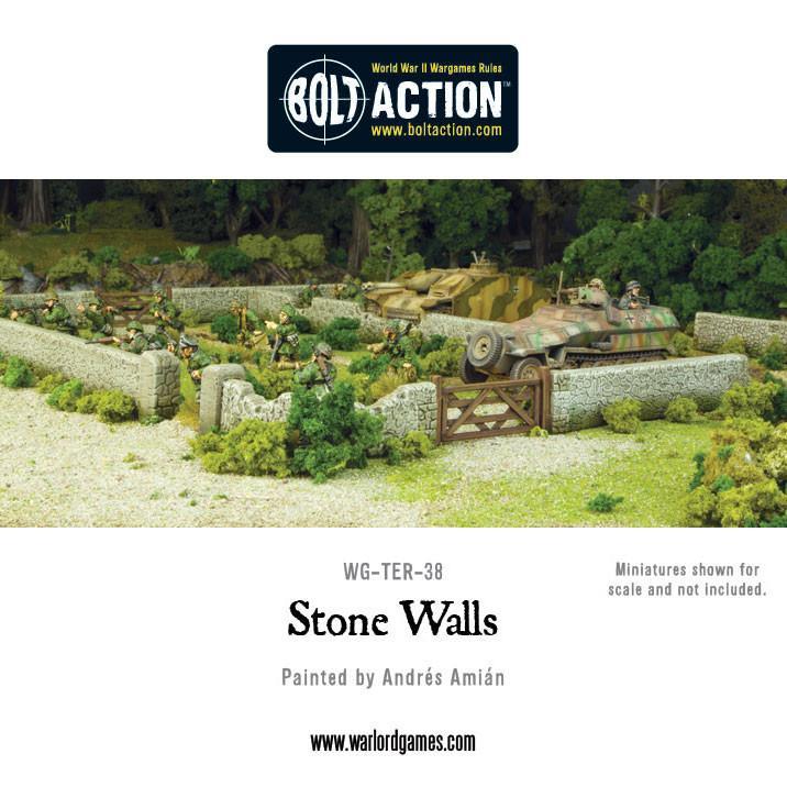 Bolt Action Stone Walls plastic boxed set | 5060393700050