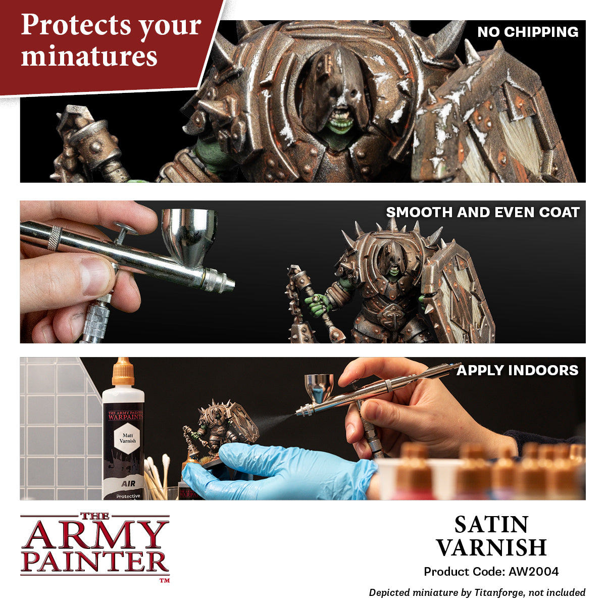 Army Painter Air Aegis Suit Satin Varnish, 100 ml | 5713799200463