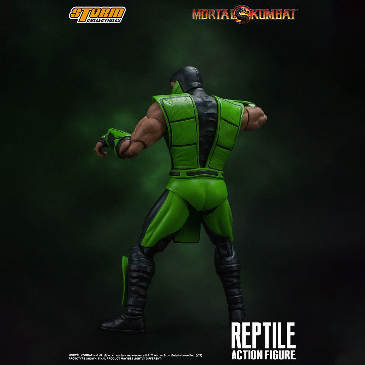 Storm Collectibles 1/12 Reptile 'Mortal Kombat' Action Figure | 4897072871975