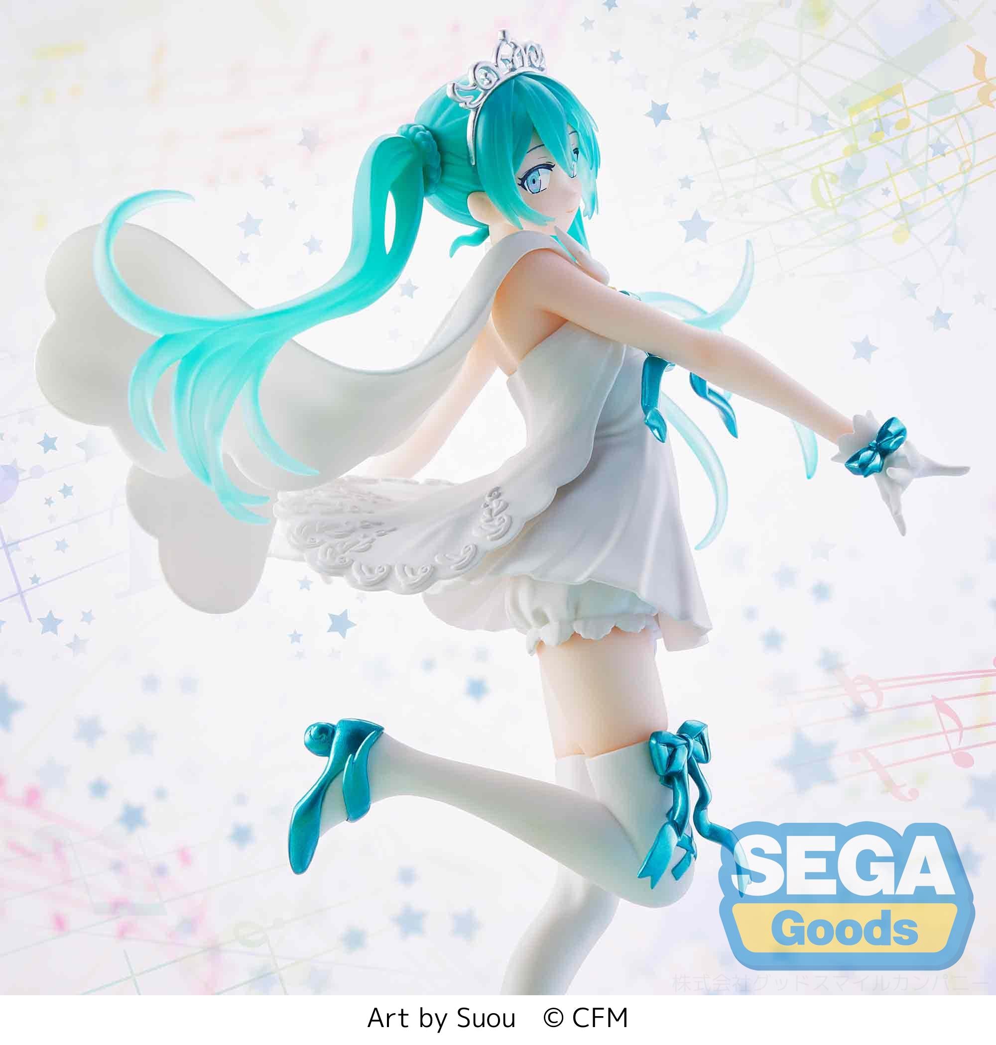 Hatsune Miku Series Miku 15th Anniversary Suou Ver. SPM Figure | 4580779506386