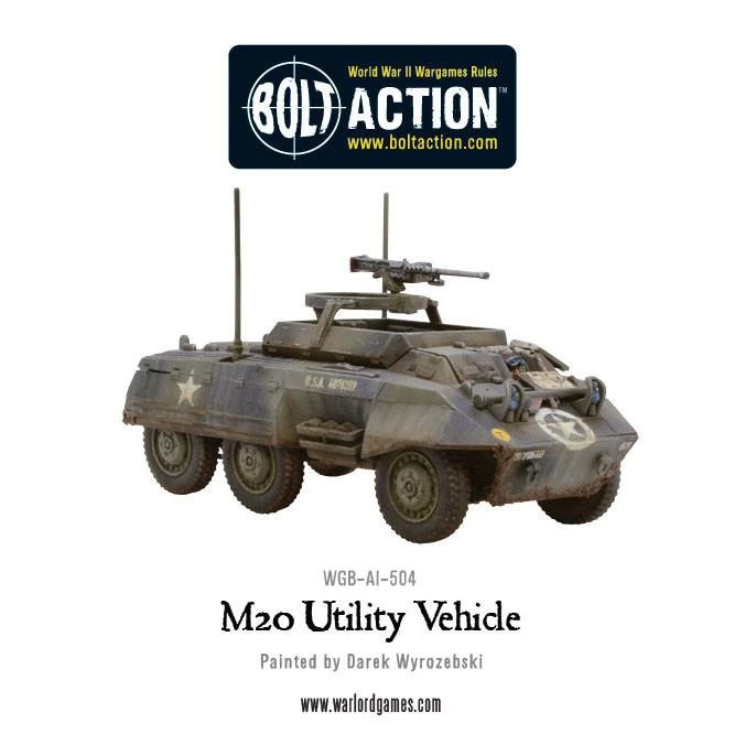 Bolt Action M8/M20 Greyhound Scout Car | 5060393702399