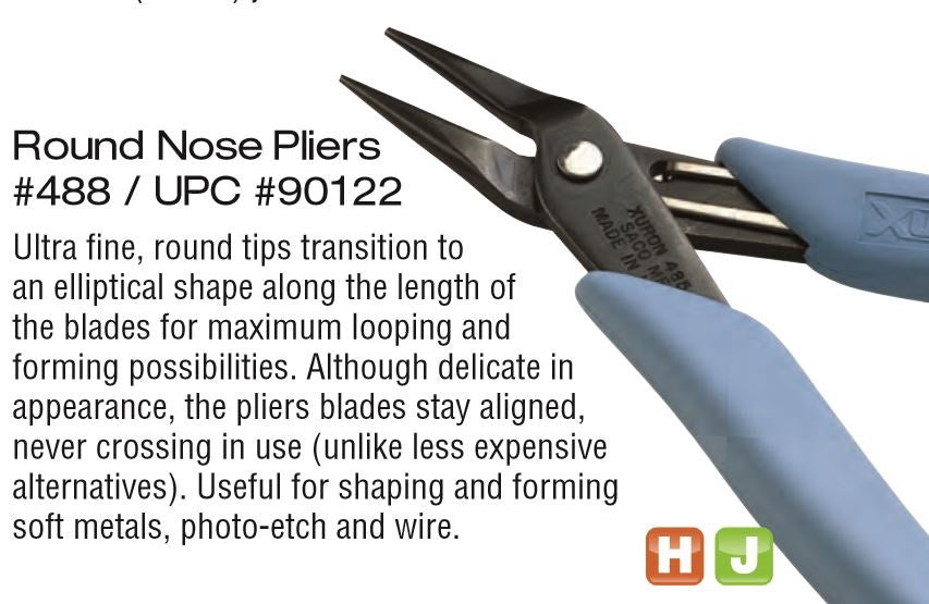 Xuron Round Nose Plier (488) 90122 | 615265901223