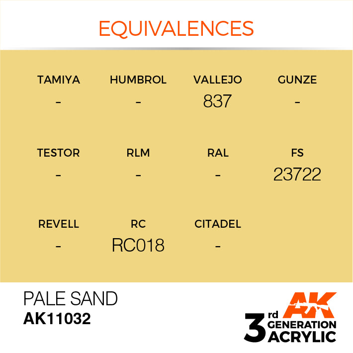 AK Interactive 3G Acrylic Pale Sand 17ml | 8435568302655