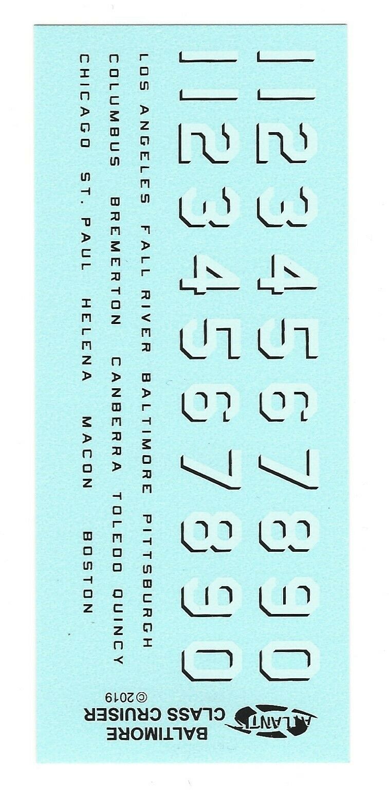 Atlantis 1/480USS Pittsburgh Heavy Cruiser | 850002740158