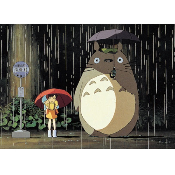 Ensky 108 Pieces - Totoro Rain Bus Stop Petite Puzzle 'My Neighbor Totoro', Ensky Puzzles | 4970381137205